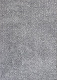 2' X 4' Grey Heather Indoor Shag Rug - Homeroots
