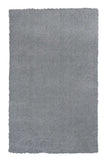 2' X 4' Polyester Grey Area Rug - Homeroots