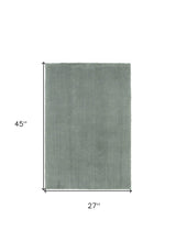 2' X 4' Polyester Slate Area Rug - Homeroots - Flyclothing LLC