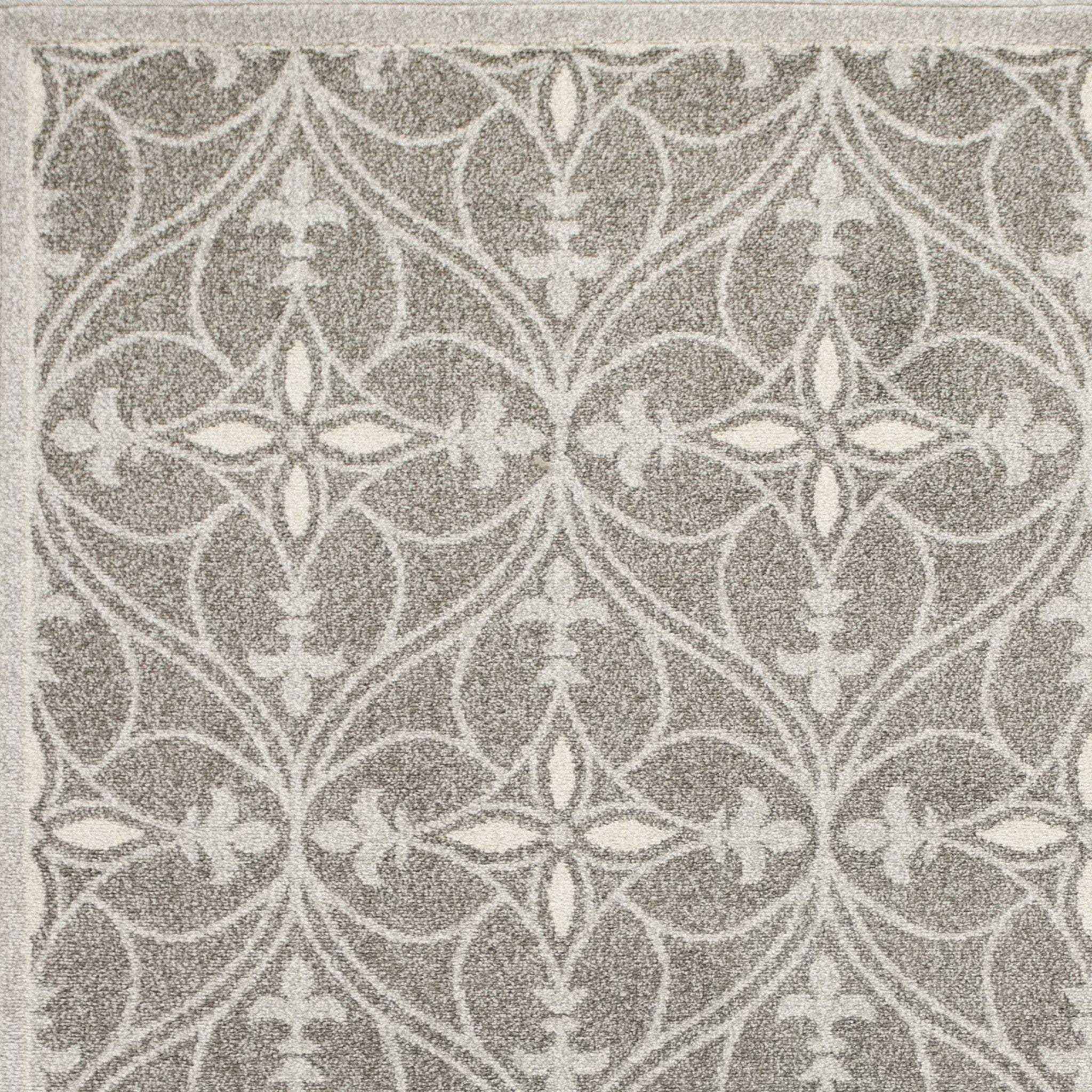3' X 5' Gray Moroccan Indoor Outdoor Area Rug - Homeroots - Flyclothing LLC