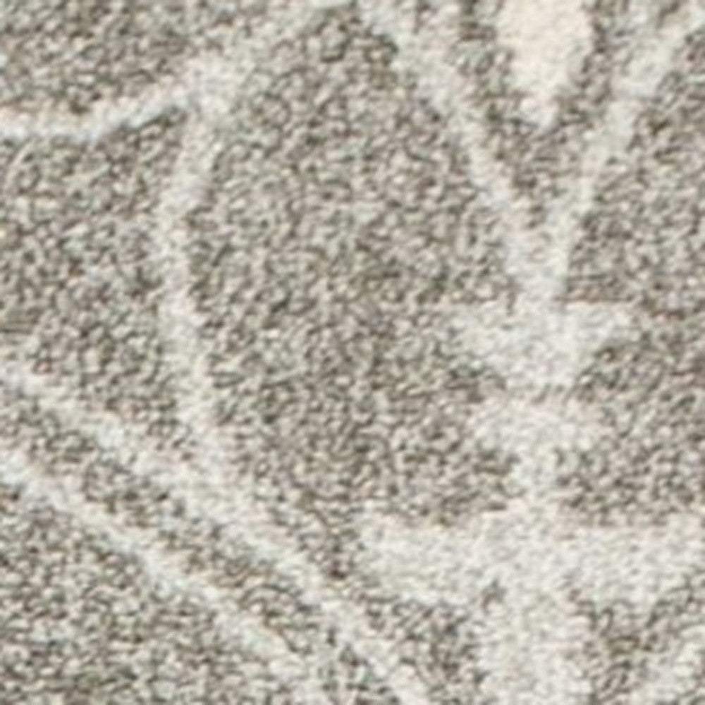 3' X 5' Gray Moroccan Indoor Outdoor Area Rug - Homeroots - Flyclothing LLC