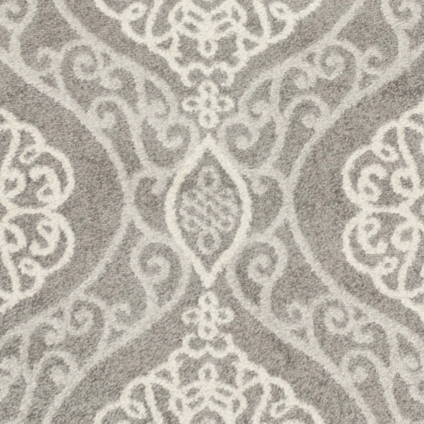 3' X 5' Silver Moroccan Indoor Outdoor Area Rug - Homeroots - Flyclothing LLC