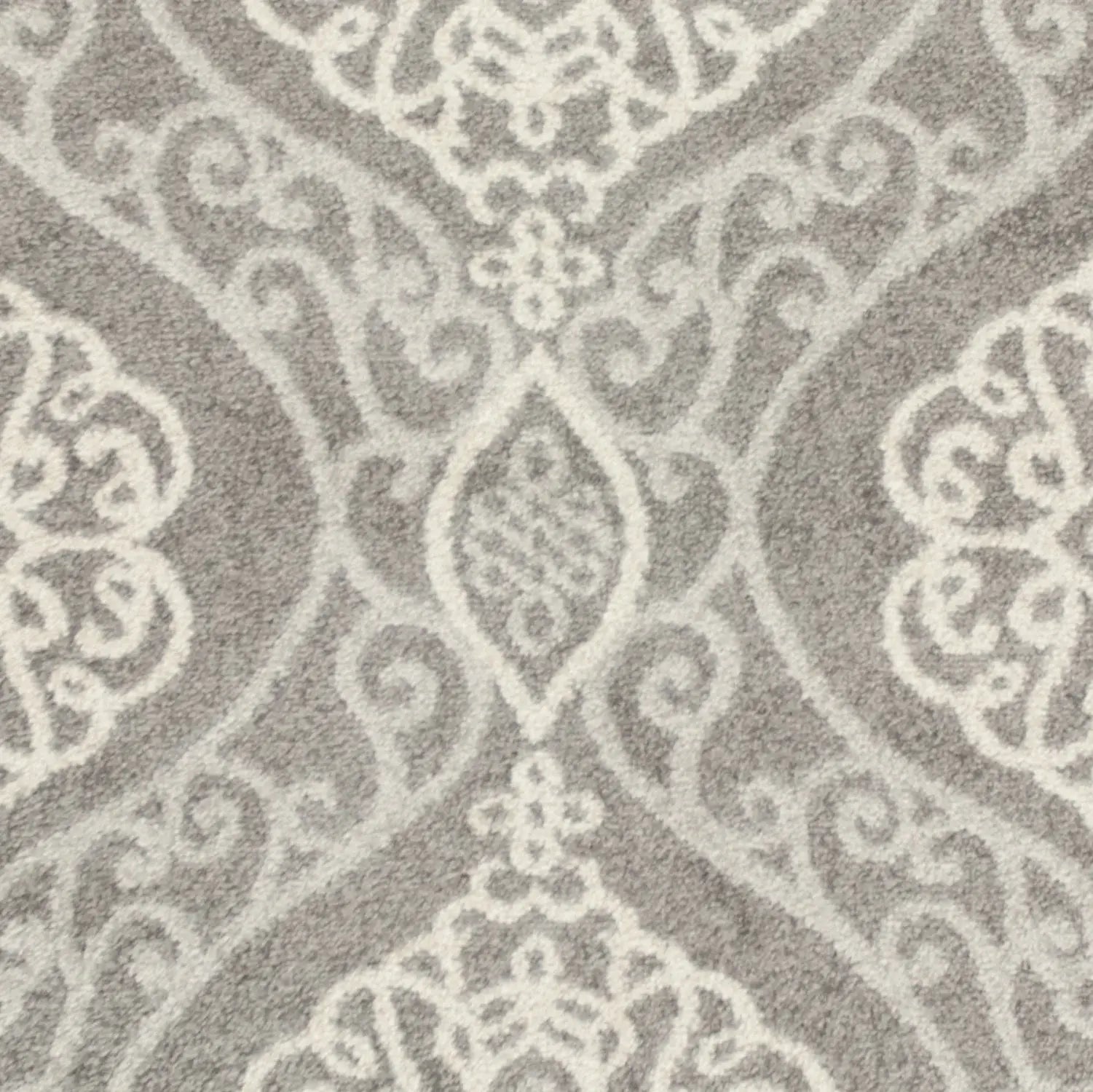 3' X 5' Silver Moroccan Indoor Outdoor Area Rug - Homeroots - Flyclothing LLC