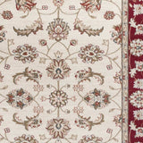 3' X 5' Ivory Red Floral Indoor Area Rug - Homeroots - Flyclothing LLC
