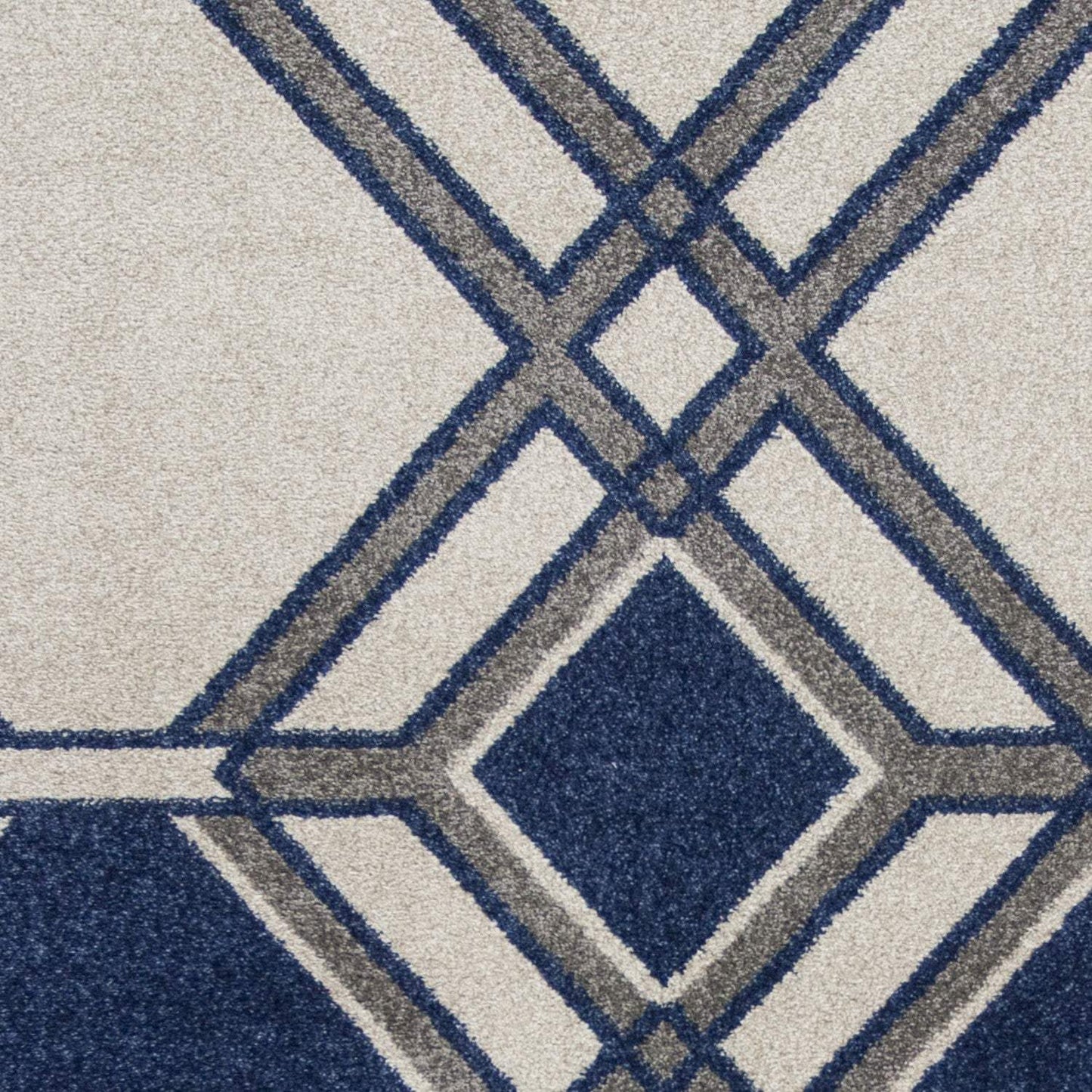 3' X 5' Ivory Geometric Area Rug - Homeroots - Flyclothing LLC