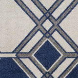 3' X 5' Ivory Geometric Area Rug - Homeroots - Flyclothing LLC