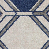 3' X 5' Ivory Geometric Area Rug - Homeroots - Flyclothing LLC