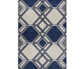 3' X 5' Ivory Geometric Area Rug - Homeroots