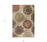 3' X 5' Sage Green Area Rug - Homeroots