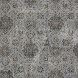 2' X 4' Silver Damask Area Rug - Homeroots - Flyclothing LLC