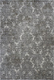 2' X 4' Ivory Damask Area Rug - Homeroots