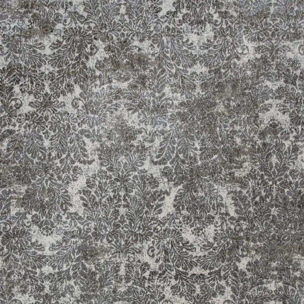 2' X 4' Ivory Damask Area Rug - Homeroots - Flyclothing LLC