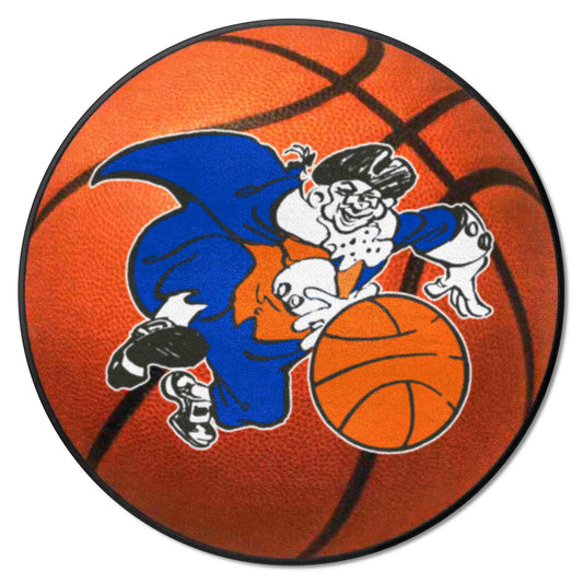 NBA Retro New York Knickerbockers Basketball Rug - 27in. Diameter - New York Knickerbockers