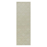 2' X 4' Grey Hand Tufted Geometric Indoor Accent Rug - Homeroots