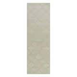 2' X 4' Grey Hand Tufted Geometric Indoor Accent Rug - Homeroots - Flyclothing LLC