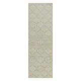 2' X 4' Grey Hand Tufted Geometric Indoor Accent Rug - Homeroots