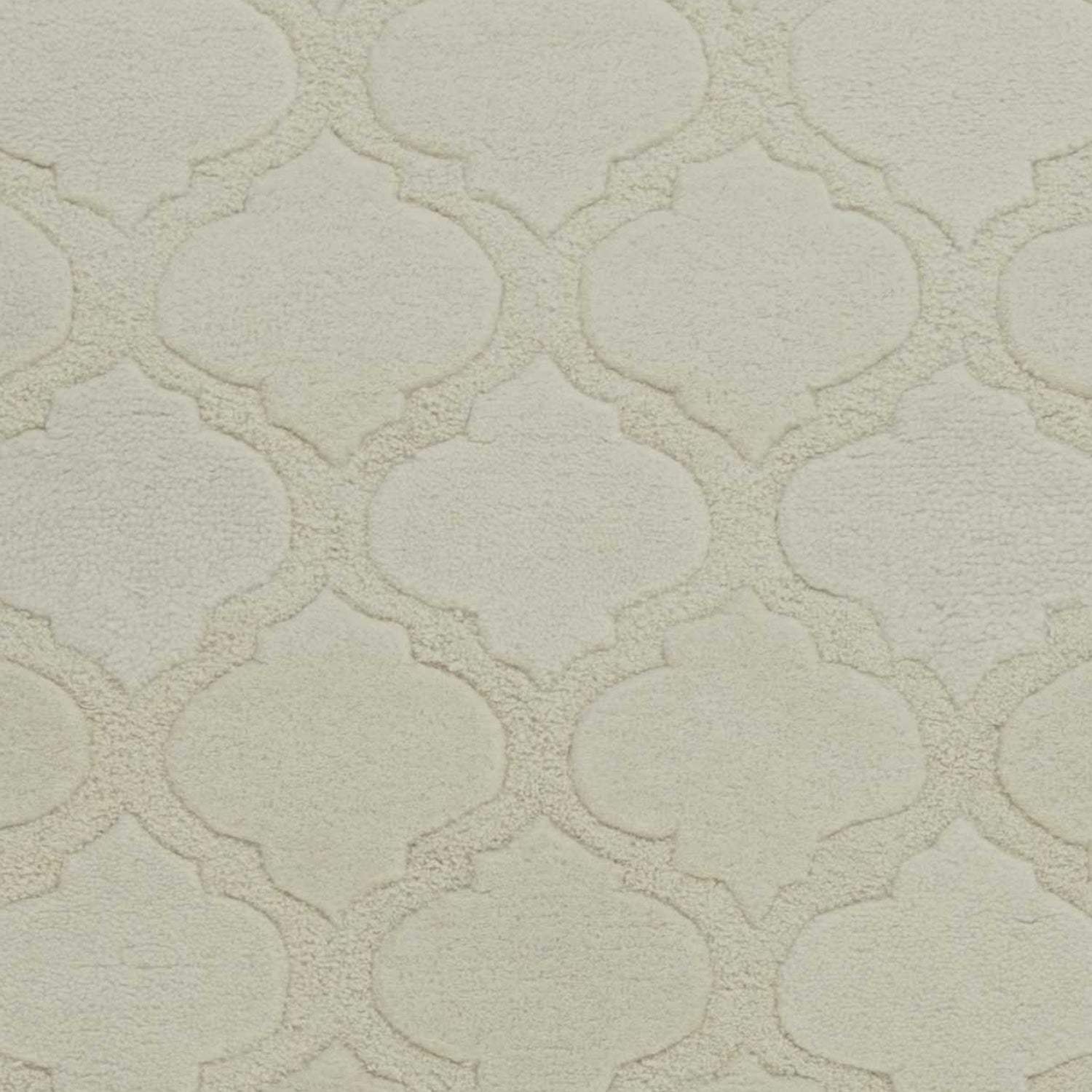 2' X 4' Grey Hand Tufted Geometric Indoor Accent Rug - Homeroots - Flyclothing LLC