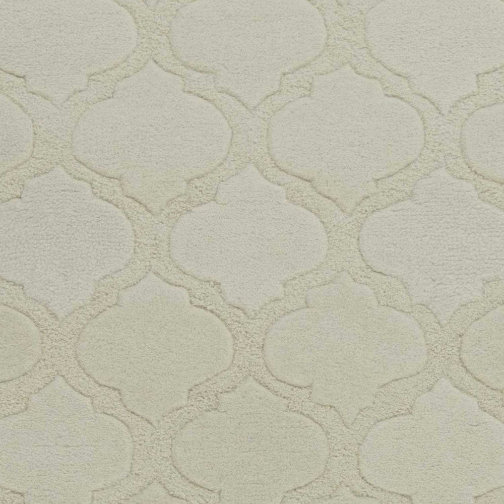 2' X 4' Grey Hand Tufted Geometric Indoor Accent Rug - Homeroots - Flyclothing LLC