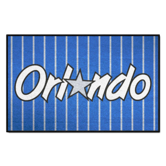 NBA Retro Orlando Magic Starter Mat Accent Rug - 19in. x 30in. - Orlando Magic