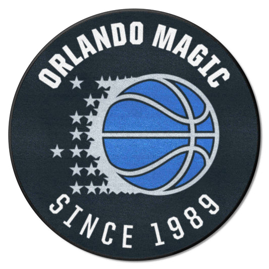 NBA Retro Orlando Magic Roundel Rug - 27in. Diameter - Orlando Magic