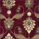 3' X 5' Red Area Rug - Homeroots