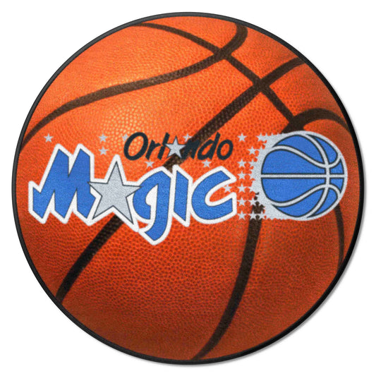 NBA Retro Orlando Magic Basketball Rug - 27in. Diameter - Orlando Magic