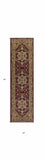 2' X 8' Red Or Beige Medallion Runner Rug - Homeroots - Flyclothing LLC