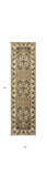2' X 8' Beige Or Ivory Medallion Runner Rug - Homeroots - Flyclothing LLC