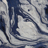 3' X 5' Blue Abstract Area Rug - Homeroots - Flyclothing LLC