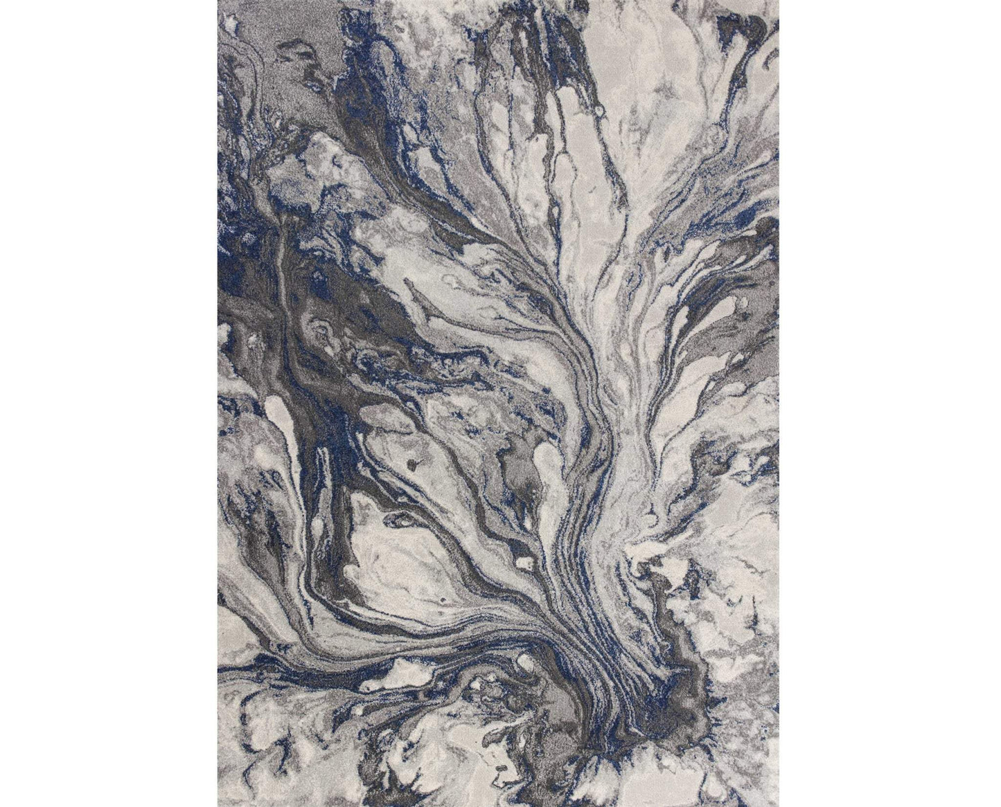 3' X 5' Gray Abstract Area Rug - Homeroots - Flyclothing LLC
