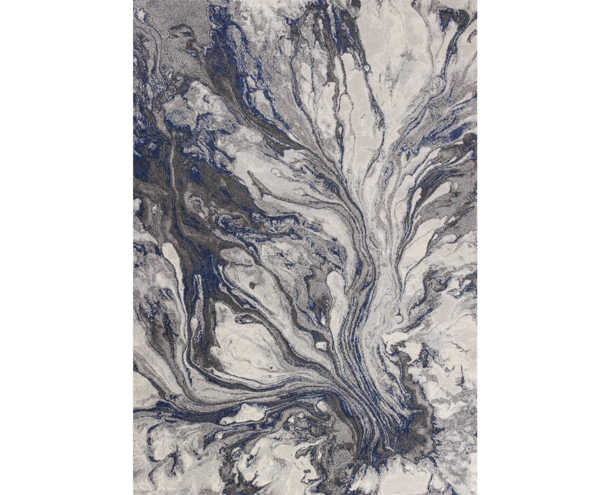 3' X 5' Gray Abstract Area Rug - Homeroots - Flyclothing LLC