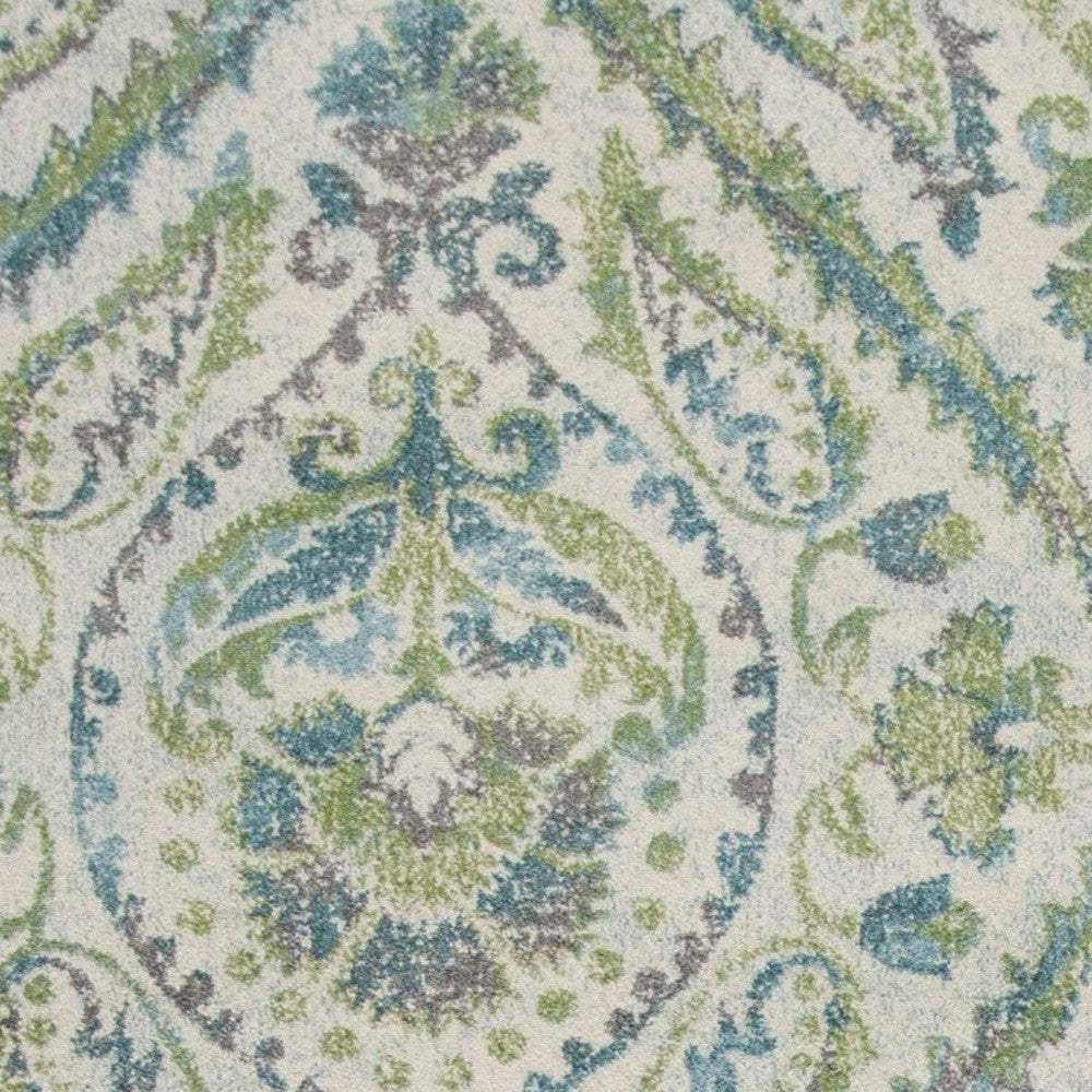 3' X 5' Ivory Ogee Area Rug - Homeroots - Flyclothing LLC