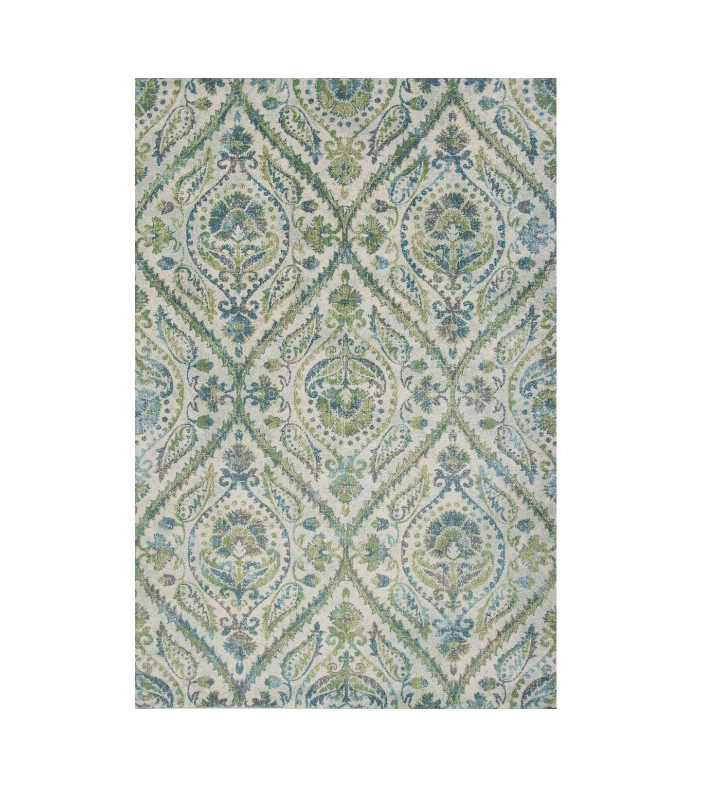 3' X 5' Ivory Ogee Area Rug - Homeroots - Flyclothing LLC