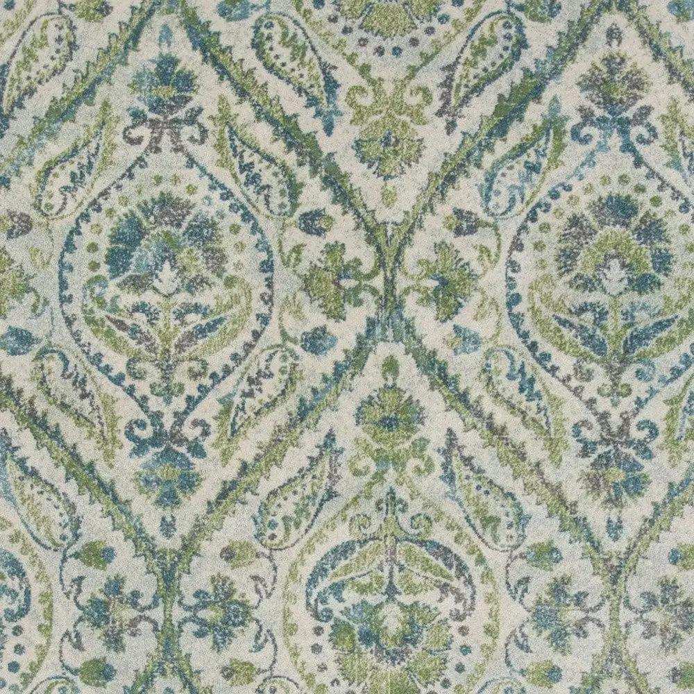 3' X 5' Ivory Ogee Area Rug - Homeroots - Flyclothing LLC