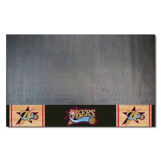 NBA Retro Philadelphia 76ers Vinyl Grill Mat - 26in. x 42in. - Philadelphia 76ers
