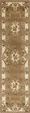 2' X 8' Beige Or Ivory Medallion Runner Rug - Homeroots