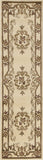 2' X 8' Ivory Medallion Runner Rug - Homeroots