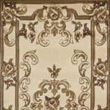 2' X 8' Ivory Medallion Runner Rug - Homeroots - Flyclothing LLC