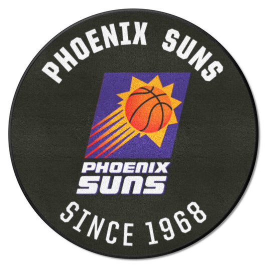NBA Retro Phoenix Suns Roundel Rug - 27in. Diameter - Phoenix Suns