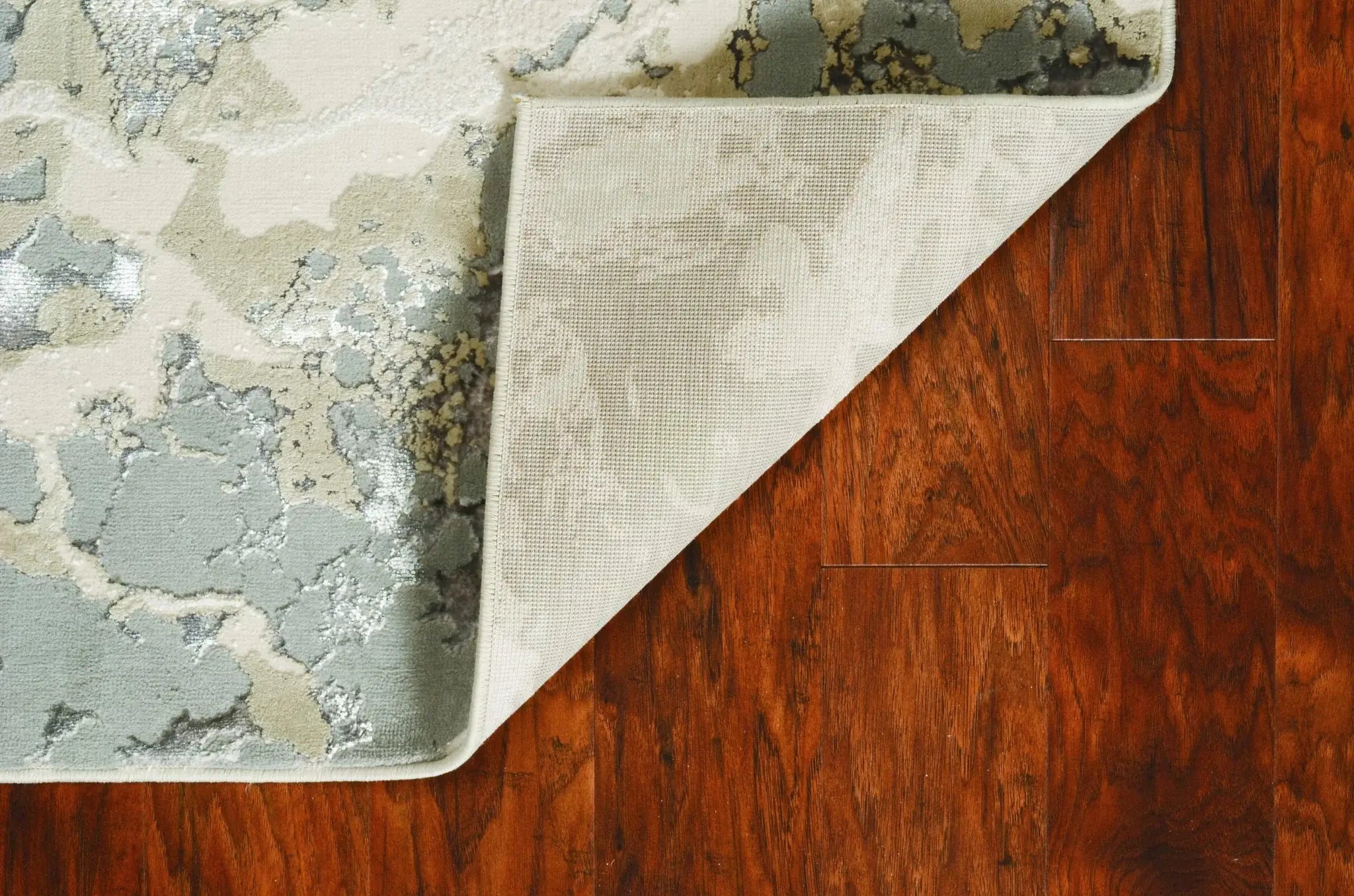 3' X 5' Sand Abstract Area Rug - Homeroots - Flyclothing LLC