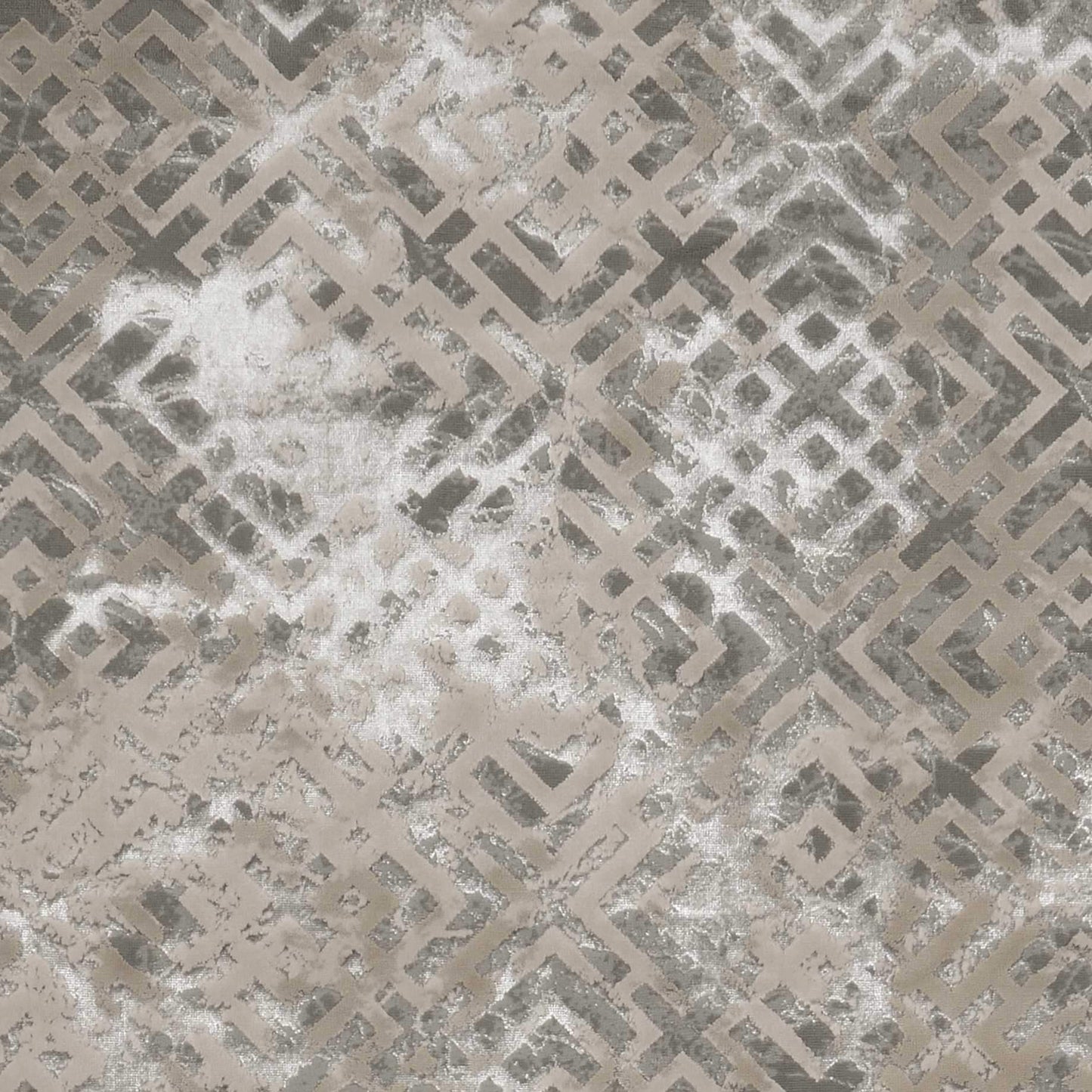 3' X 5' Sand Geometric Distressed Area Rug - Homeroots - Flyclothing LLC