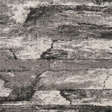 3' X 5' Grey Abstract Design Area Rug - Homeroots - Flyclothing LLC