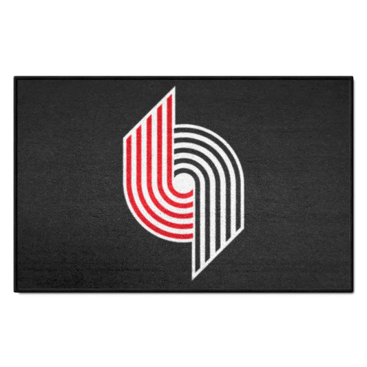 NBA Retro Portland Trail Blazers Starter Mat Accent Rug - 19in. x 30in. - Portland Trail Blazers
