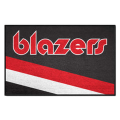 NBA Retro Portland Trail Blazers Starter Mat Accent Rug - 19in. x 30in. - Portland Trail Blazers