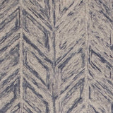 3' X 5' Blue Hand Tufted Herringbone Indoor Area Rug - Homeroots - Flyclothing LLC