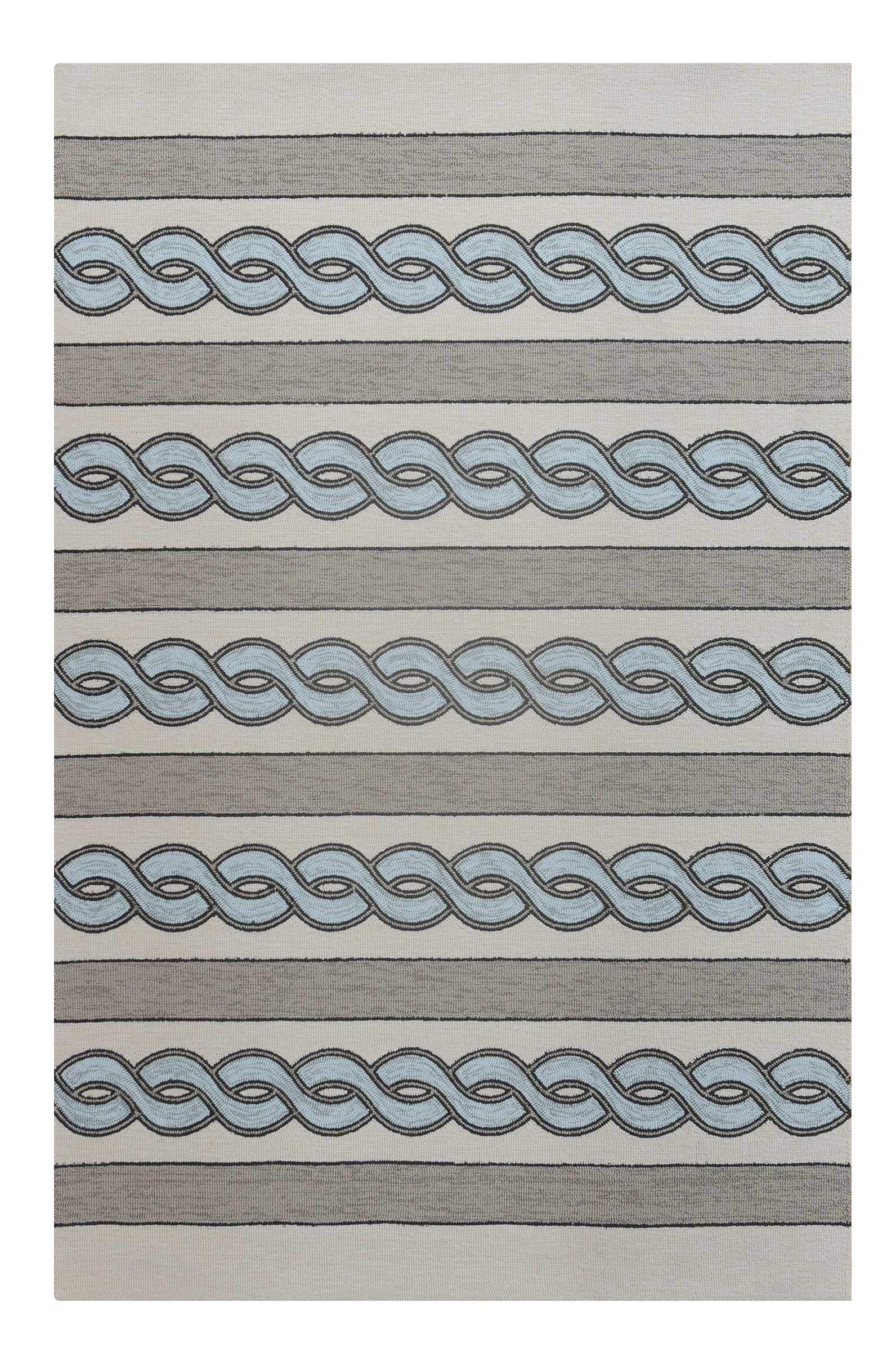 3' X 5' Ivory Hand Hooked Area Rug - Homeroots - Flyclothing LLC