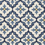 3' X 5' Blue Moroccan Handmade Indoor Outdoor Area Rug - Homeroots - Flyclothing LLC