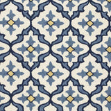 3' X 5' Blue Moroccan Handmade Indoor Outdoor Area Rug - Homeroots