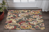 3' X 5' Taupe Hand Tufted Area Rug - Homeroots