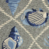 3' X 5' Gray Abstract Handmade Indoor Outdoor Area Rug - Homeroots - Flyclothing LLC